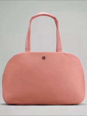 lululemon athletica Coral Pink Tote with Top Handles